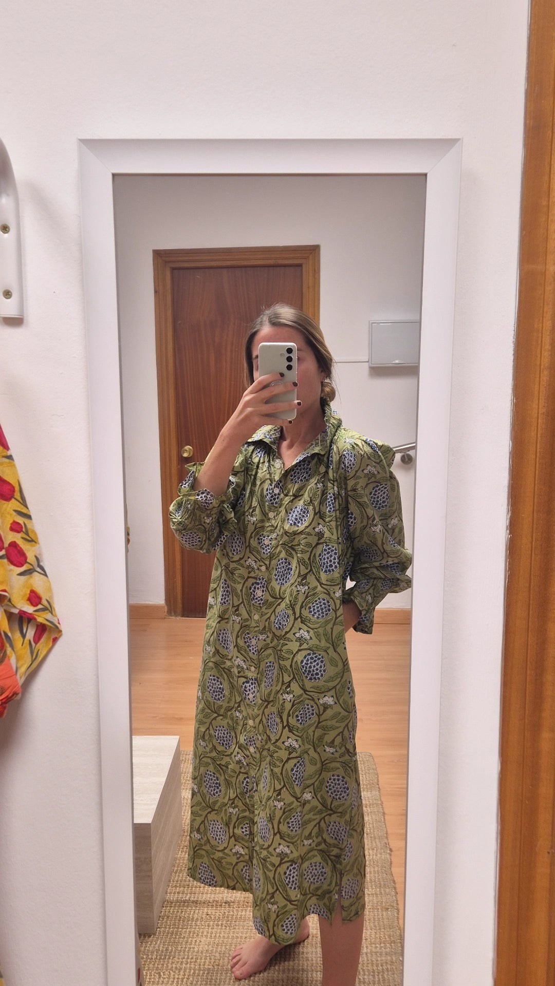 Vestido Florelia manga larga B