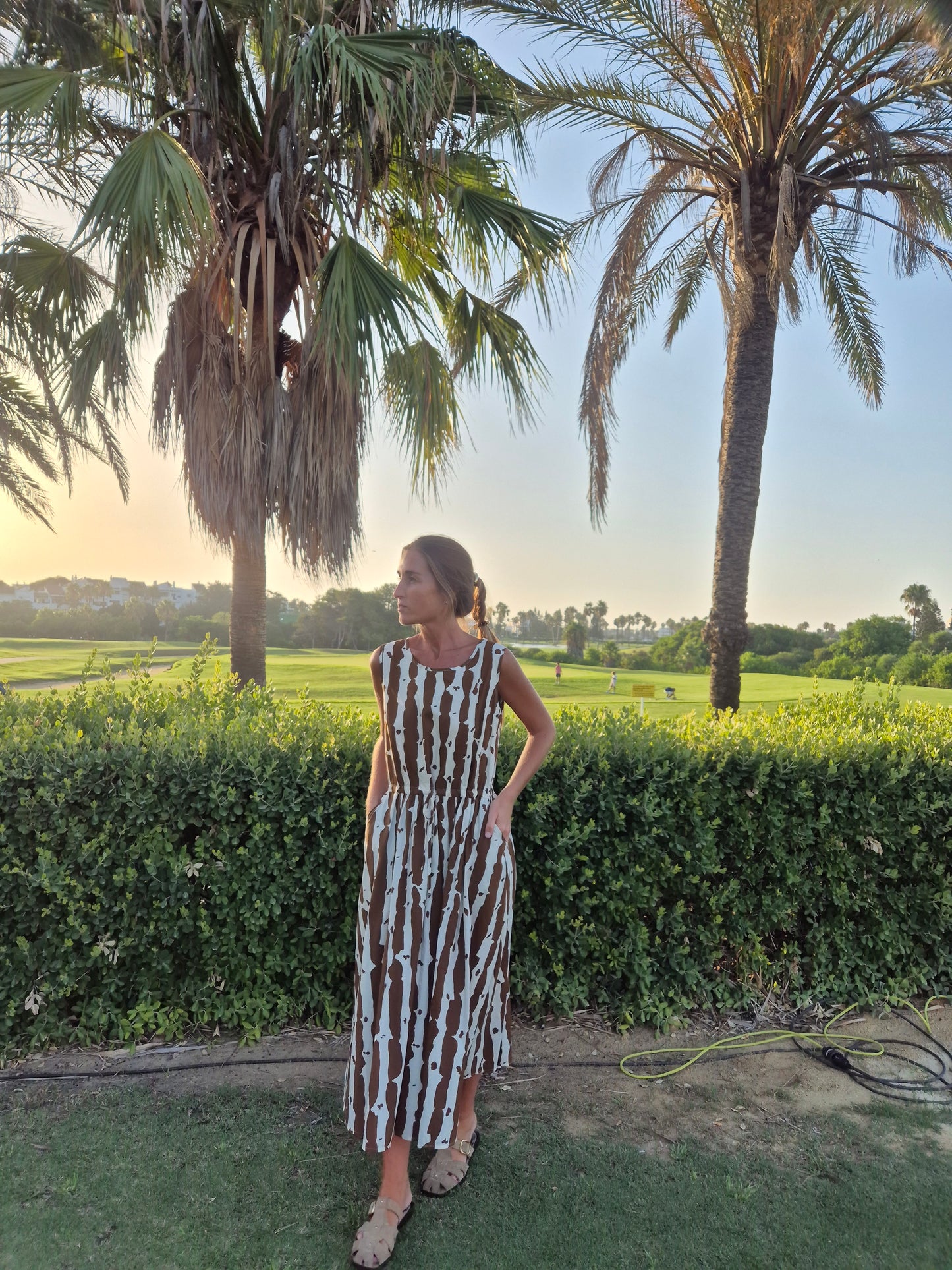 Vestido pichi print