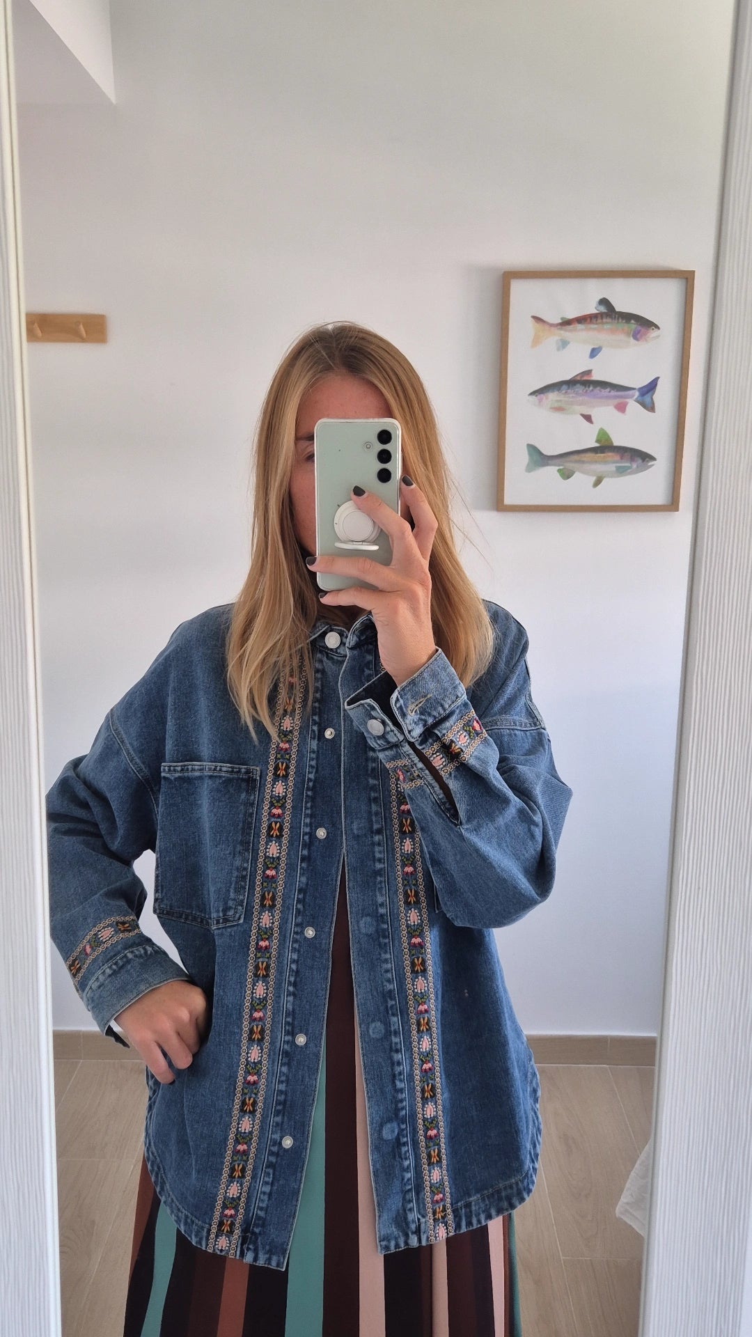 Chaqueta/sobrecamisa vaquero detalles