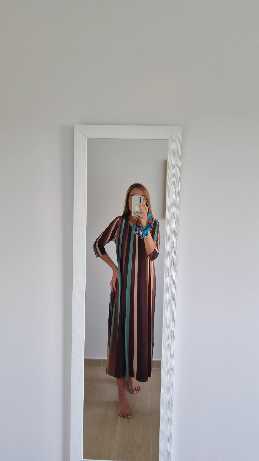 Vestido estilizado rayas