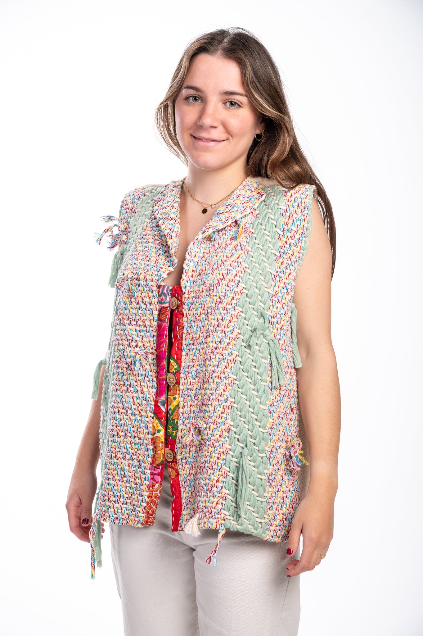 Chaleco handmade jabonoso