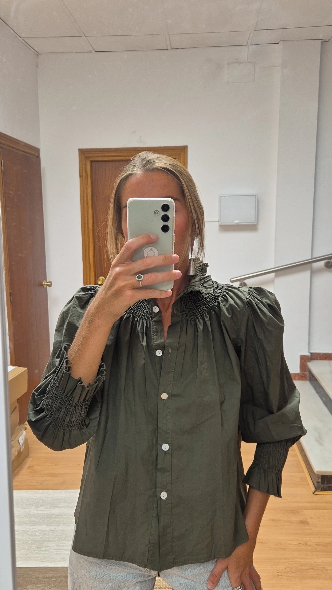Blusa Cata crudo