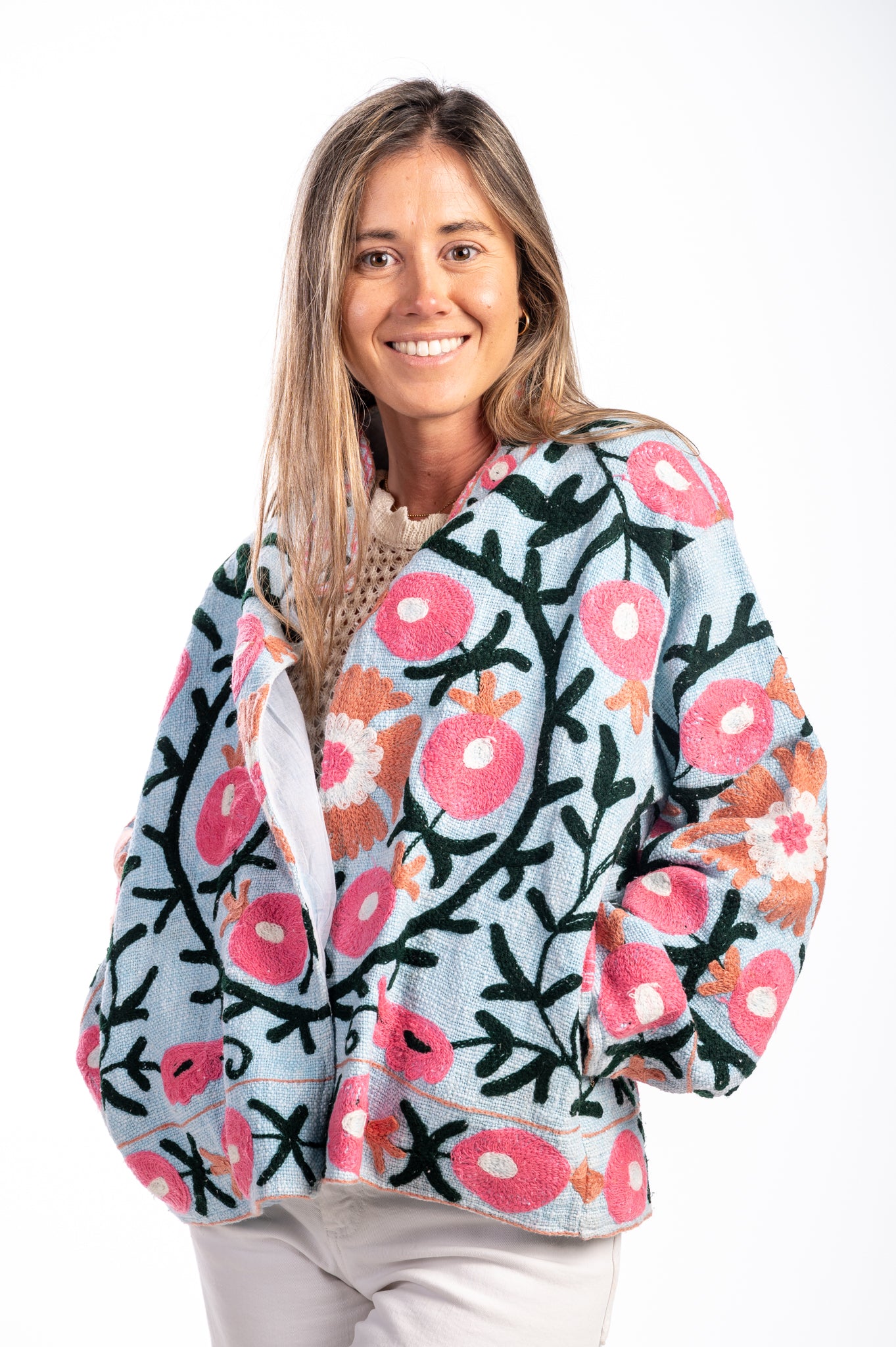 Chaqueta Delhiflores