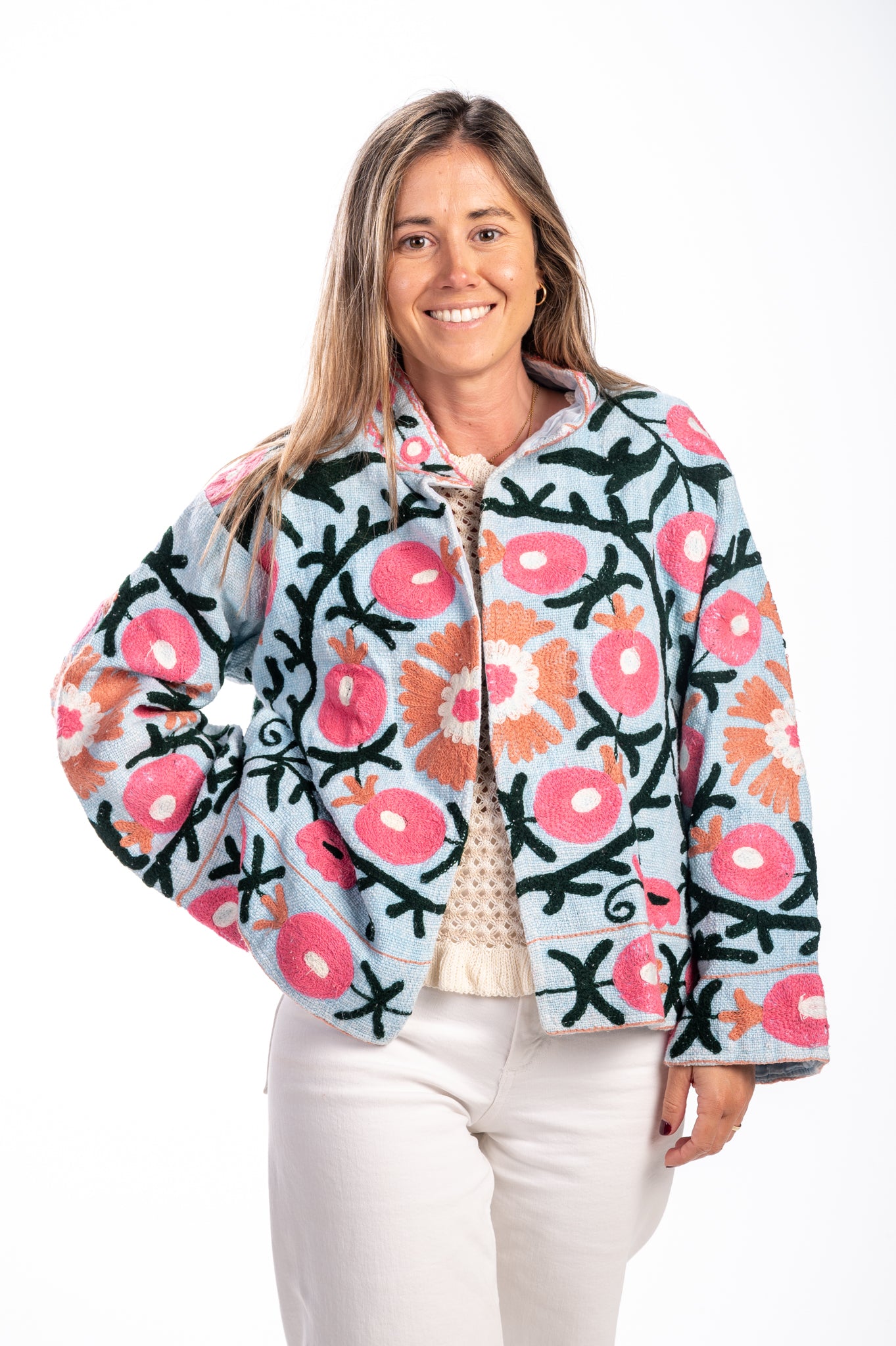 Chaqueta Delhiflores