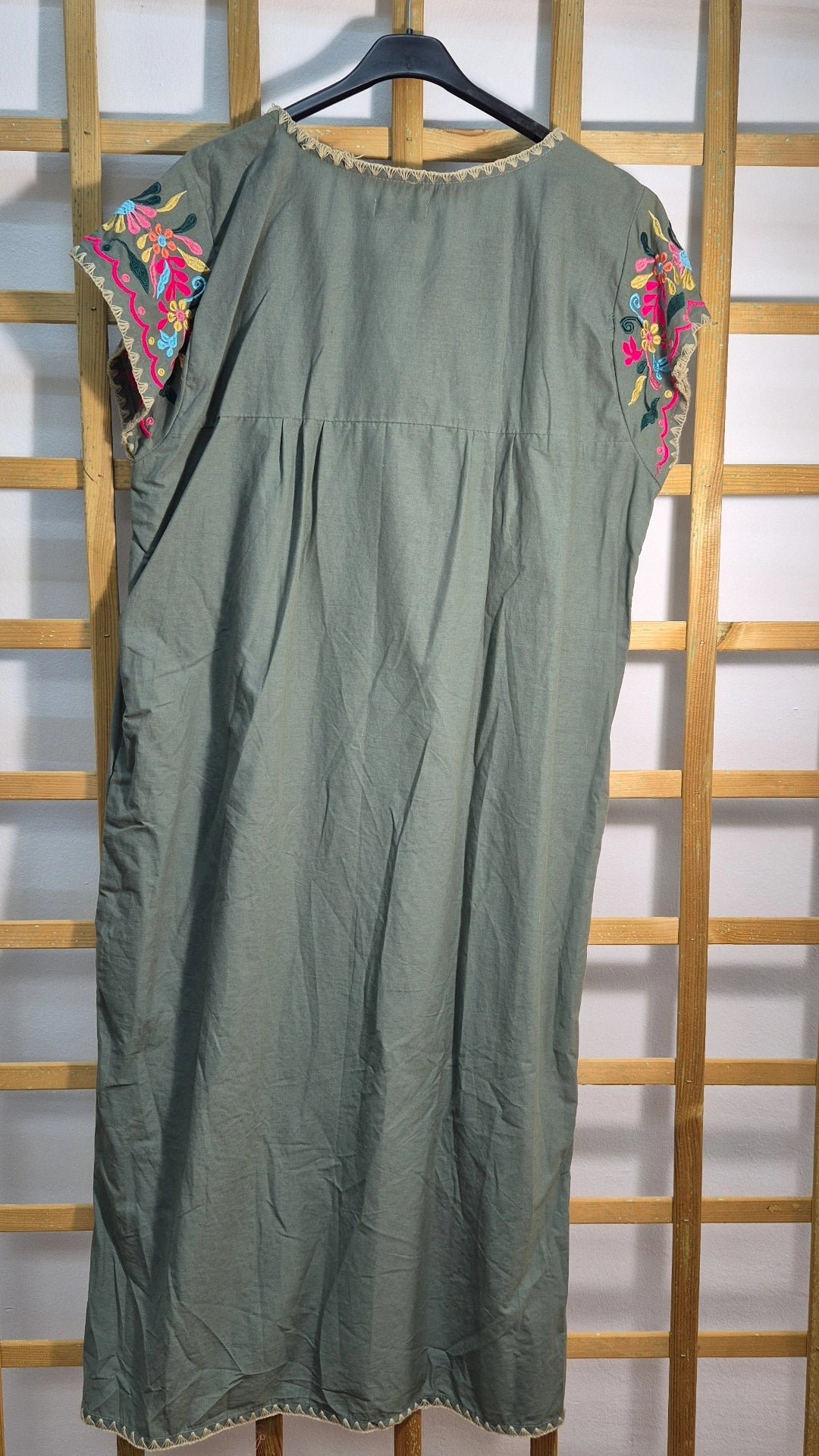 Vestido Mexicano verde