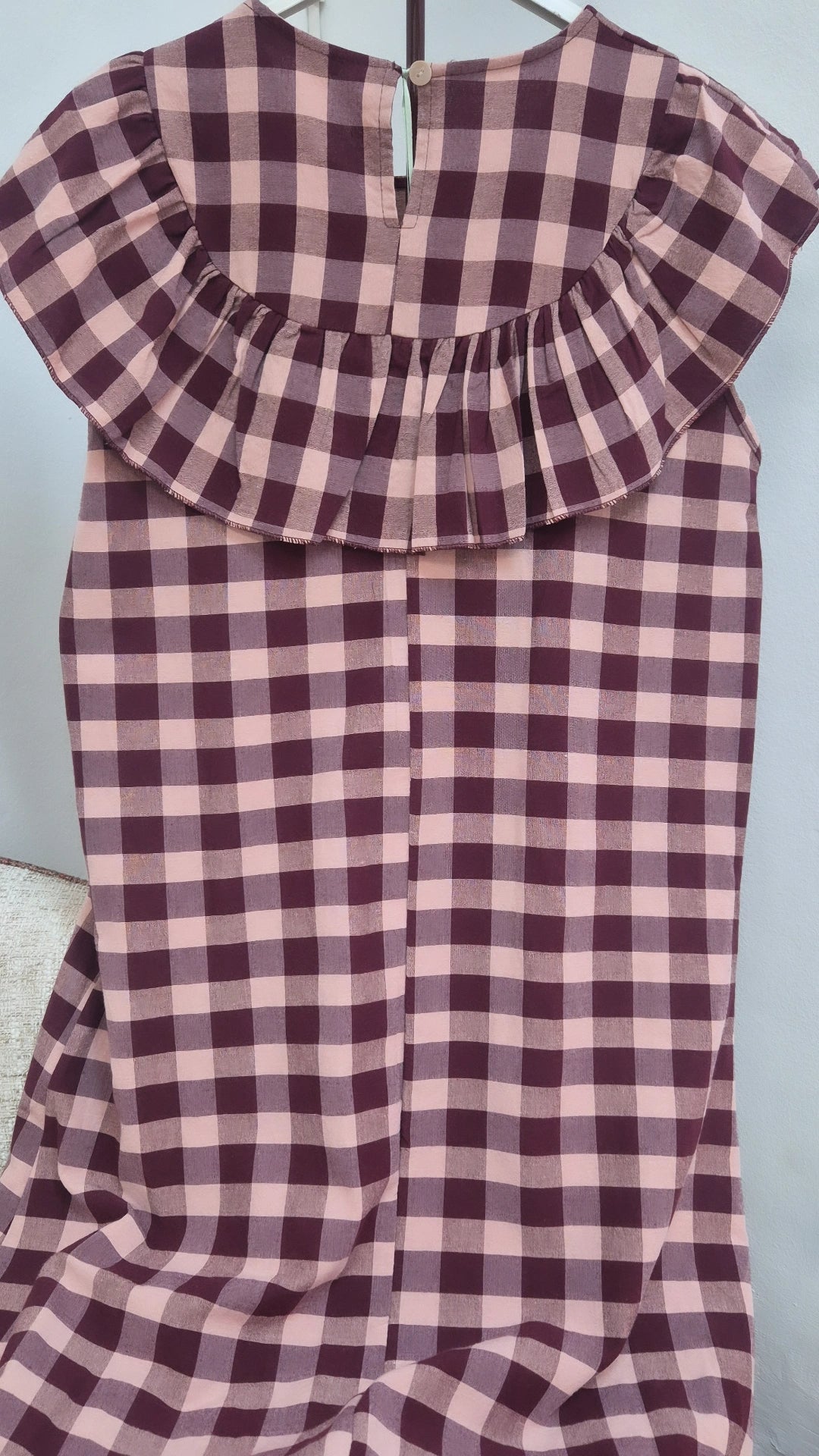 Vestido Vicky burdeos