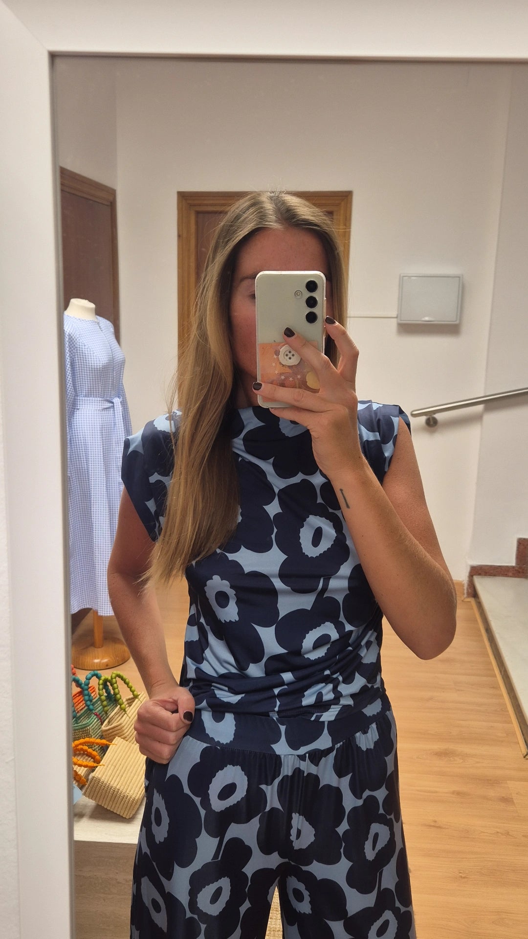 Conjunto Olga azul