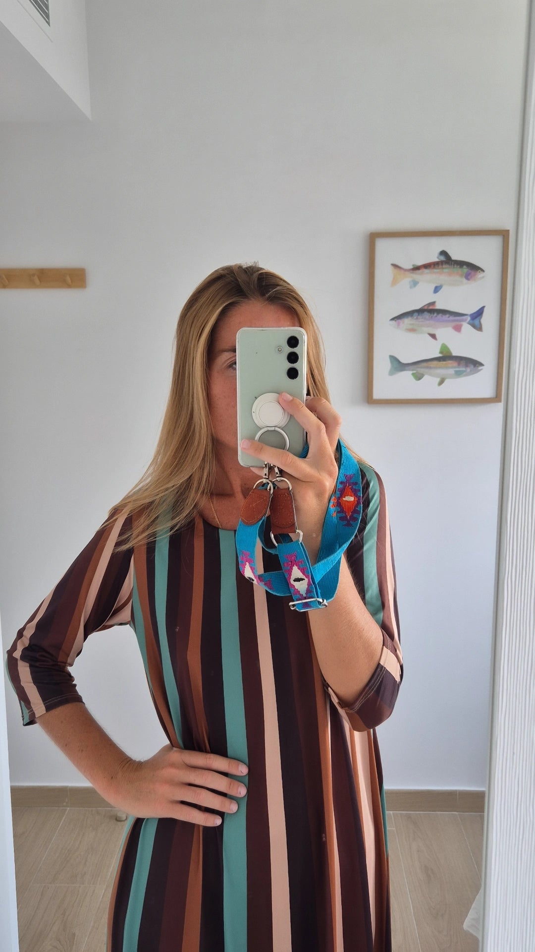 Vestido estilizado rayas