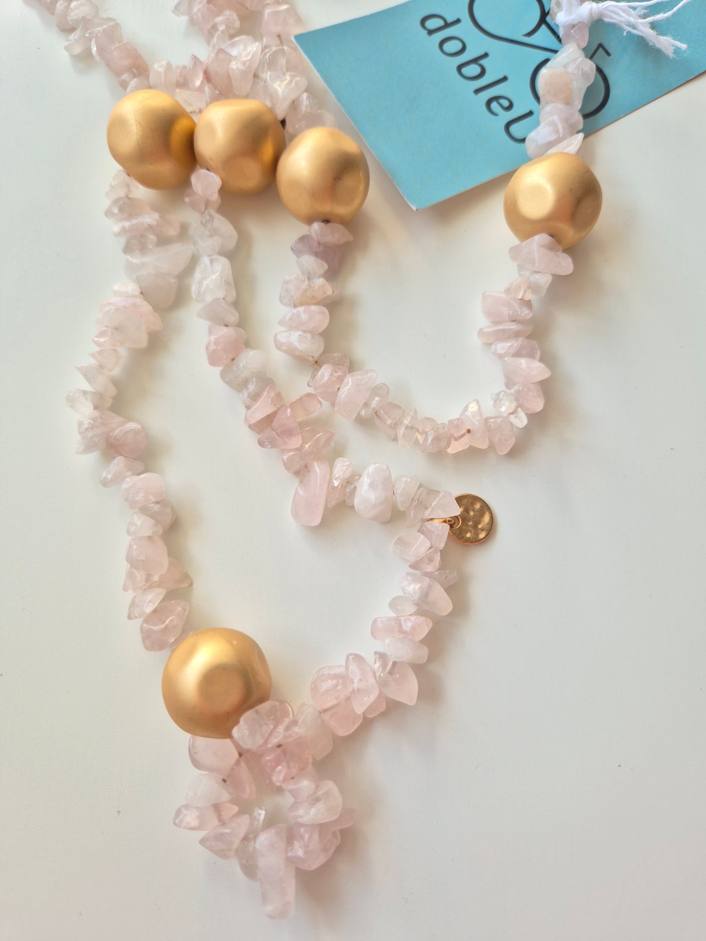 Collar piedras naturales