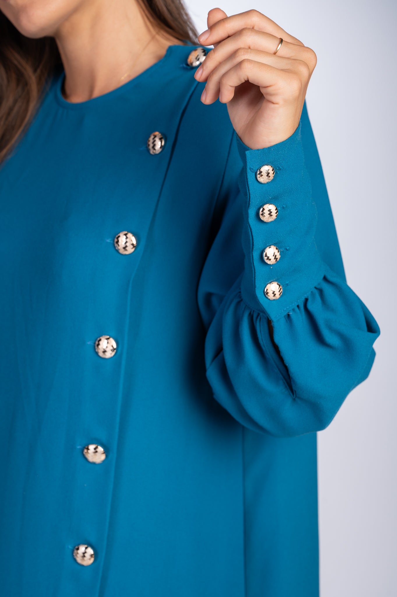 Vestido detalles botones