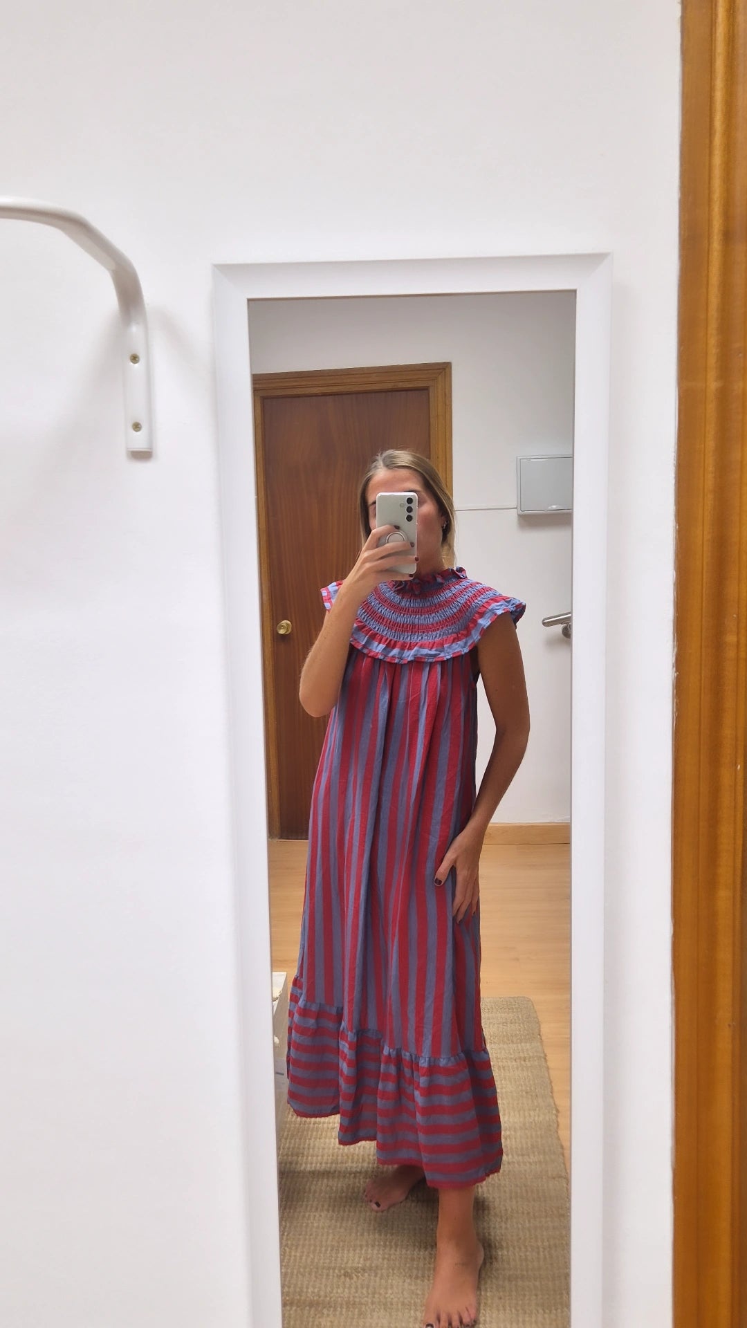 Vestido AZ rayas