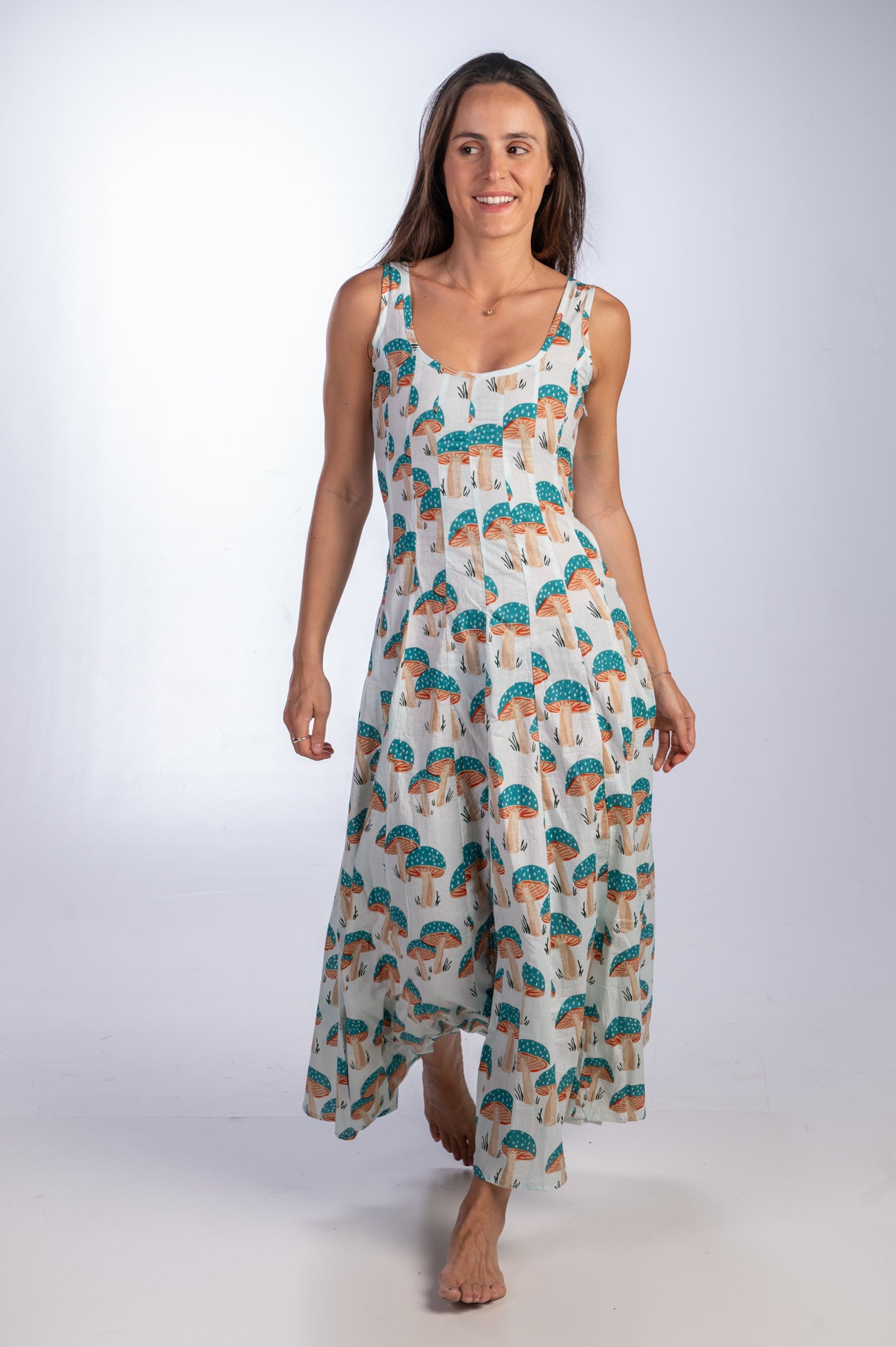 Vestido Kali setas