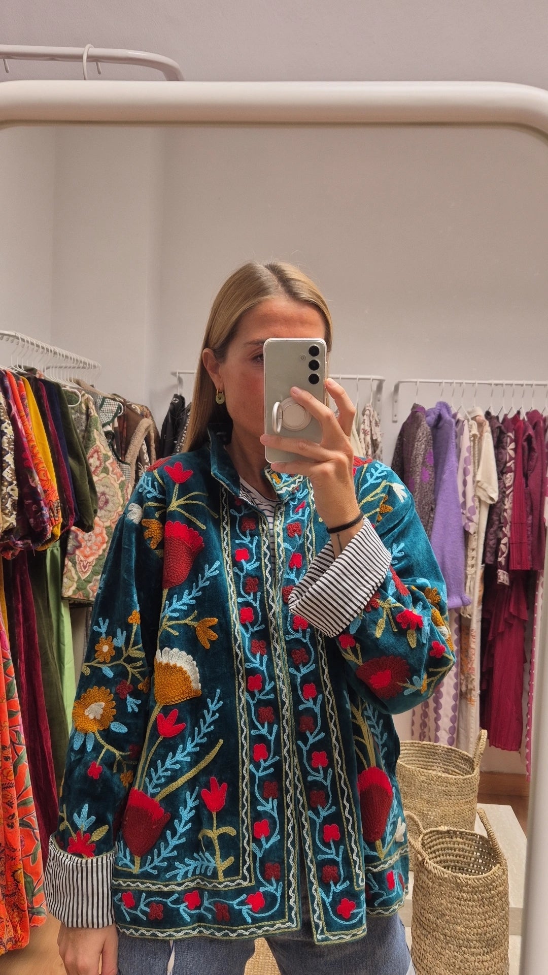 Chaqueta Ankit terciopelo Sumaq