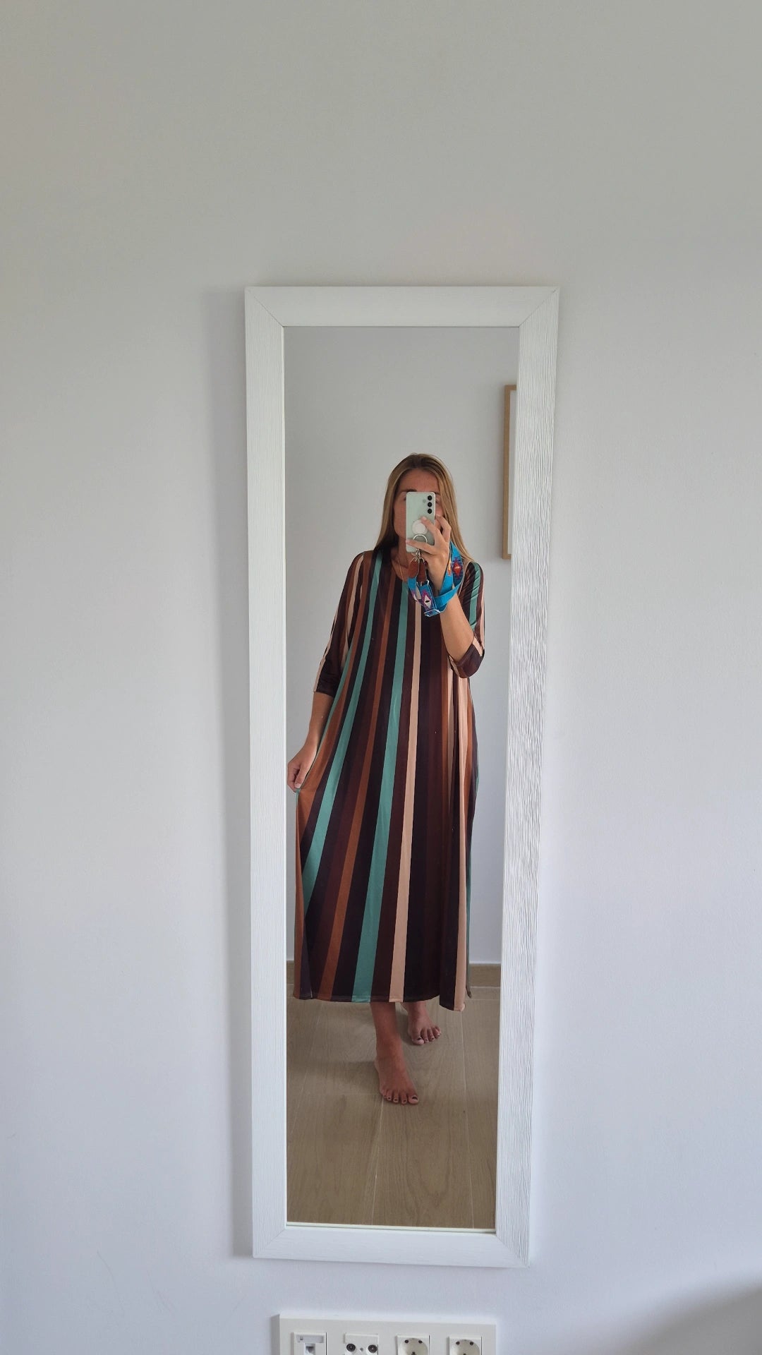 Vestido estilizado rayas