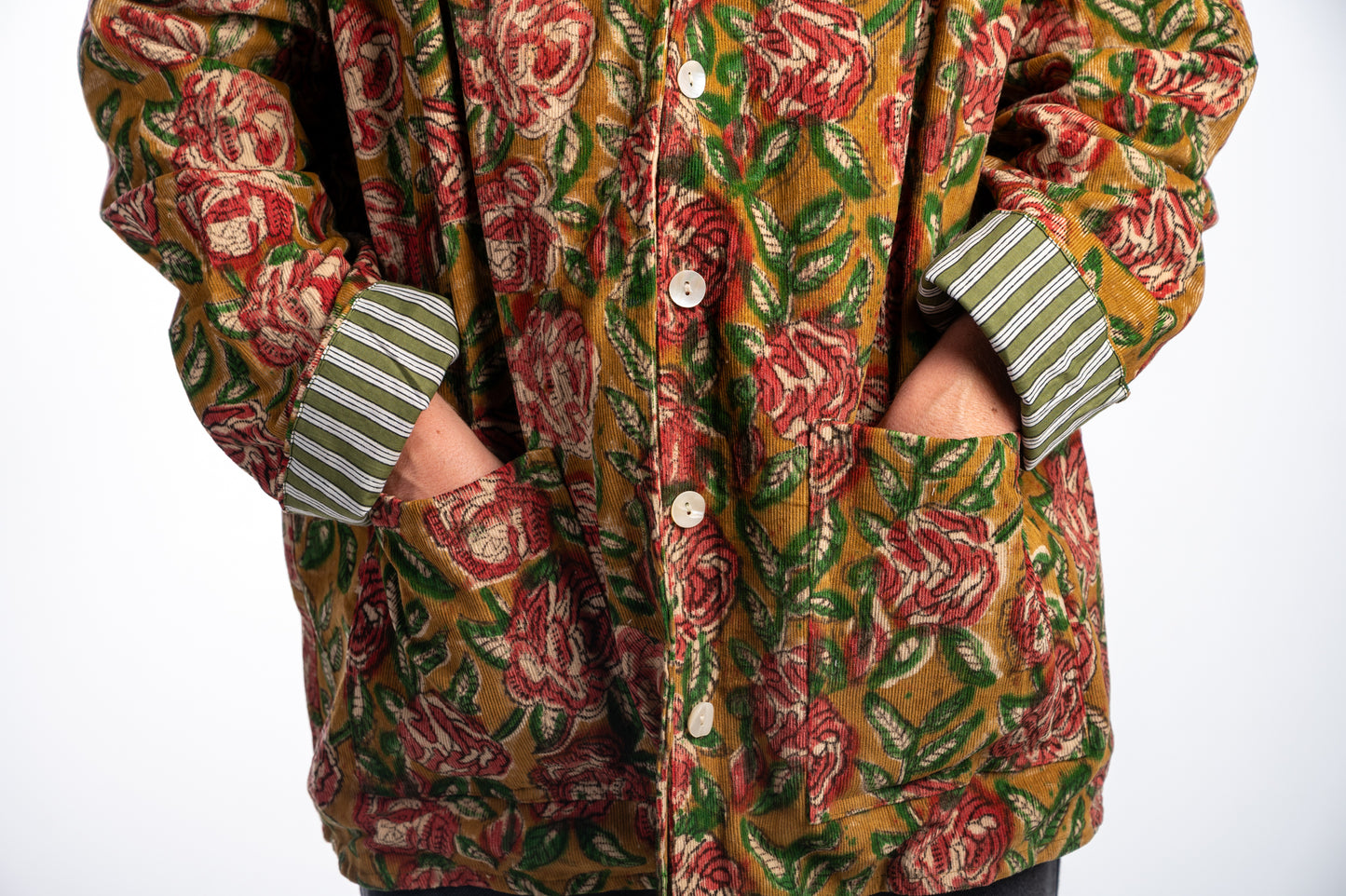 Chaqueta Aryam mostaza