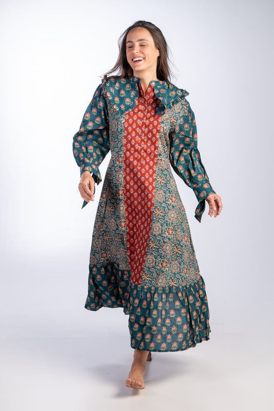 Vestido Wucher azul