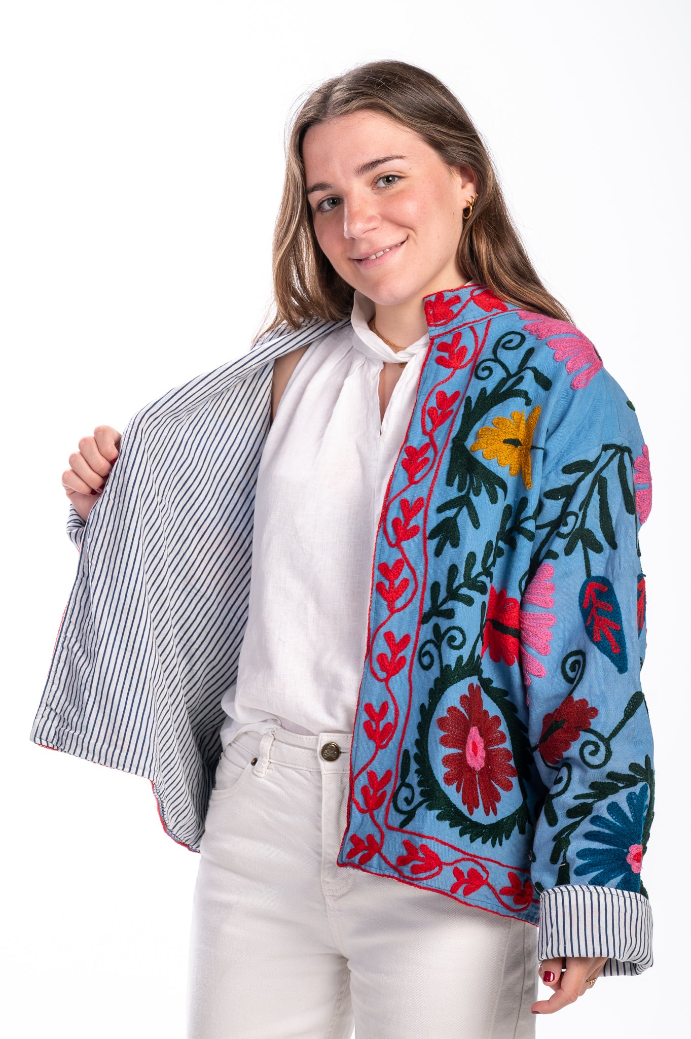 Chaqueta Prive azulino