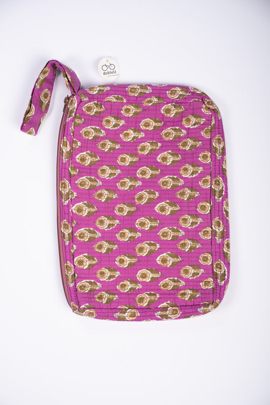 Neceser|bolso morado