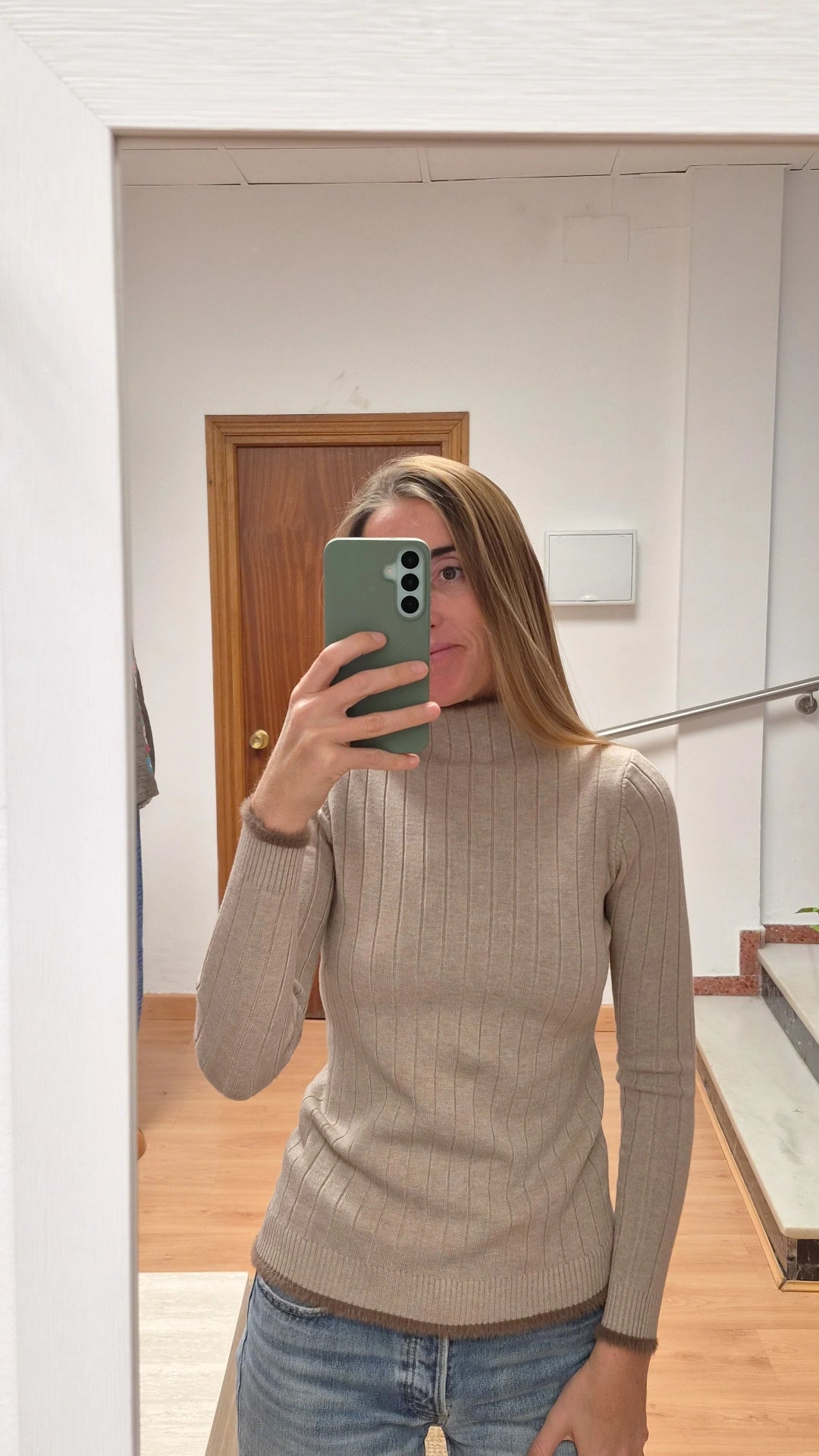 Jersey detalles pelo
