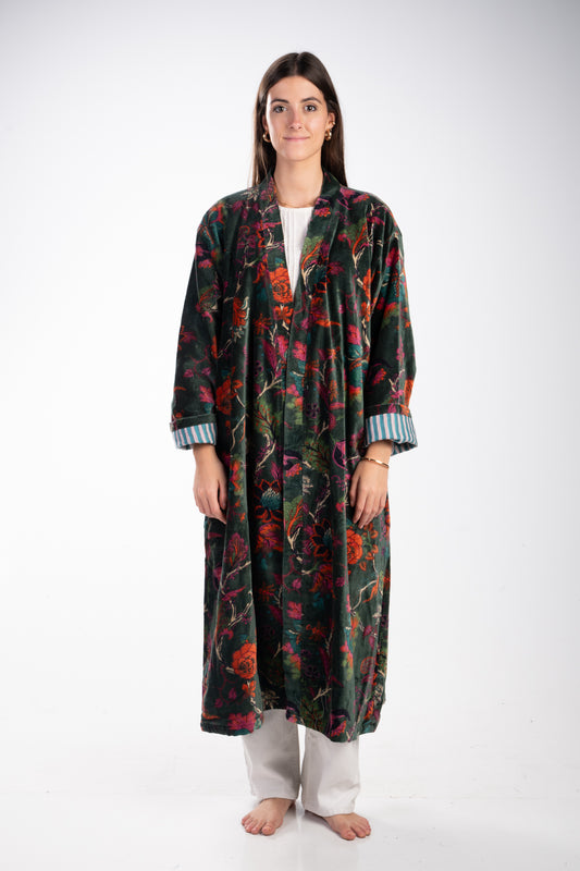 Bata kimono verde