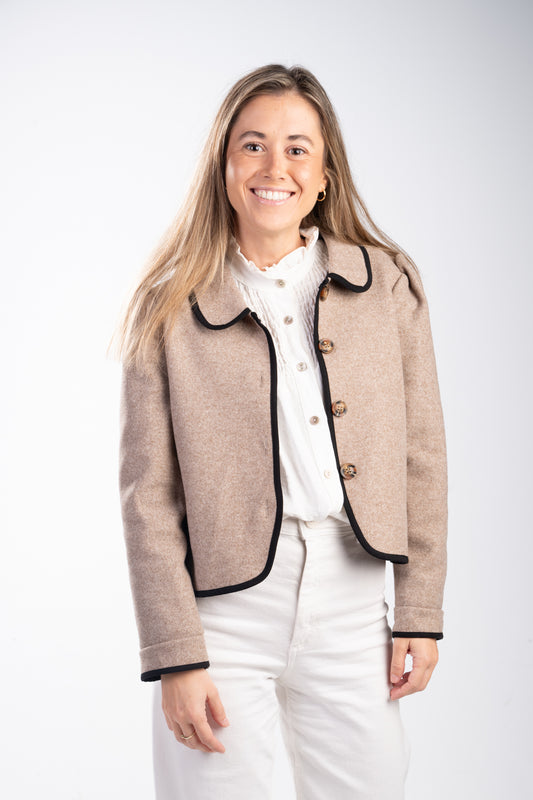 Chaqueta Lili camel