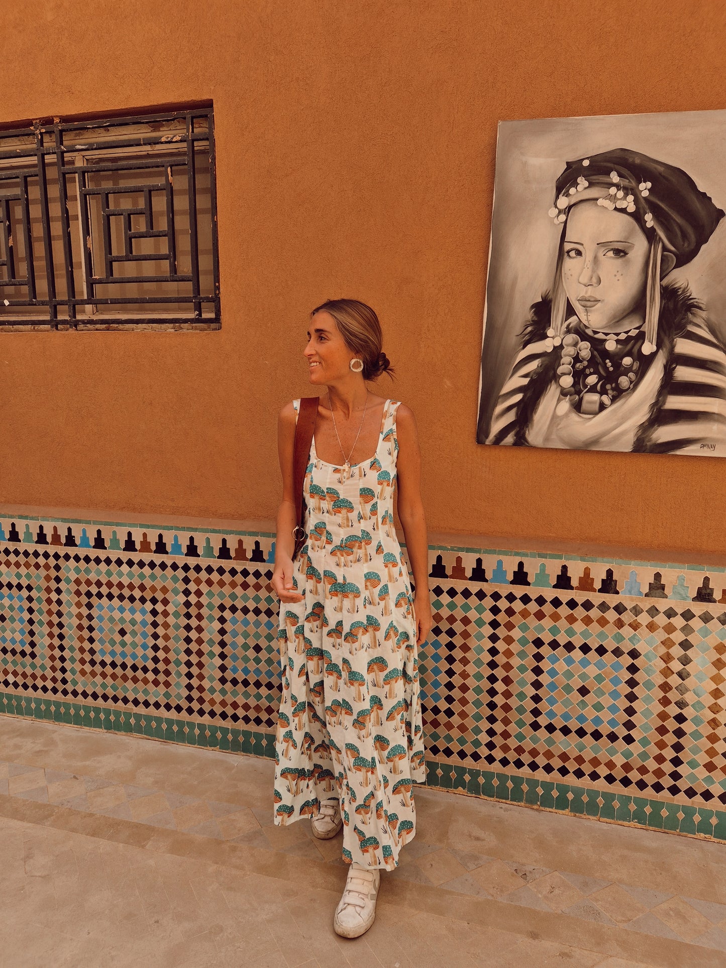 Vestido Kali setas