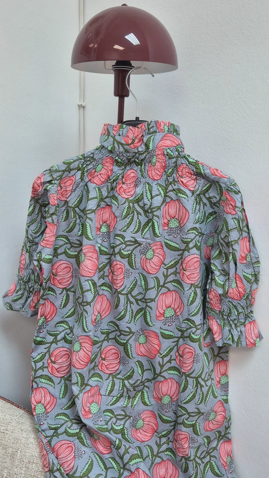 Vestido Florelia manga corta B
