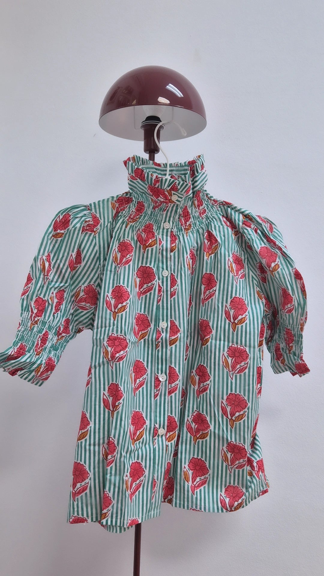 Blusa Florelia manga corta XX