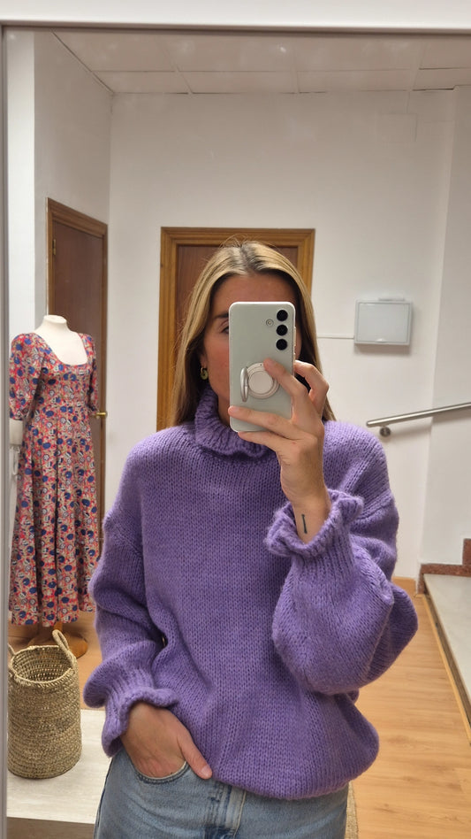 Jersey detalle lila