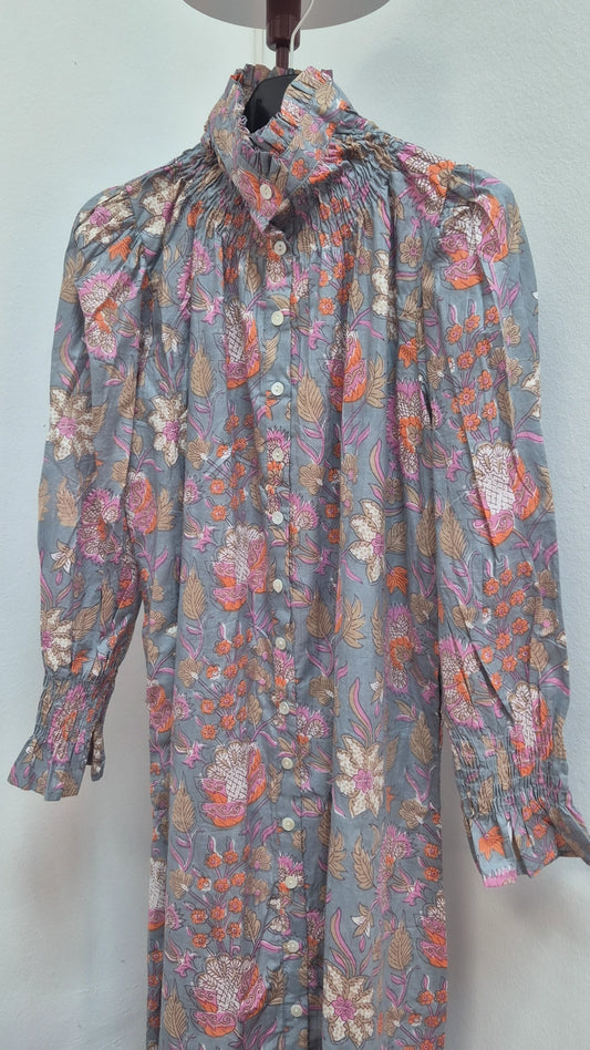 Vestido Florelia manga larga D