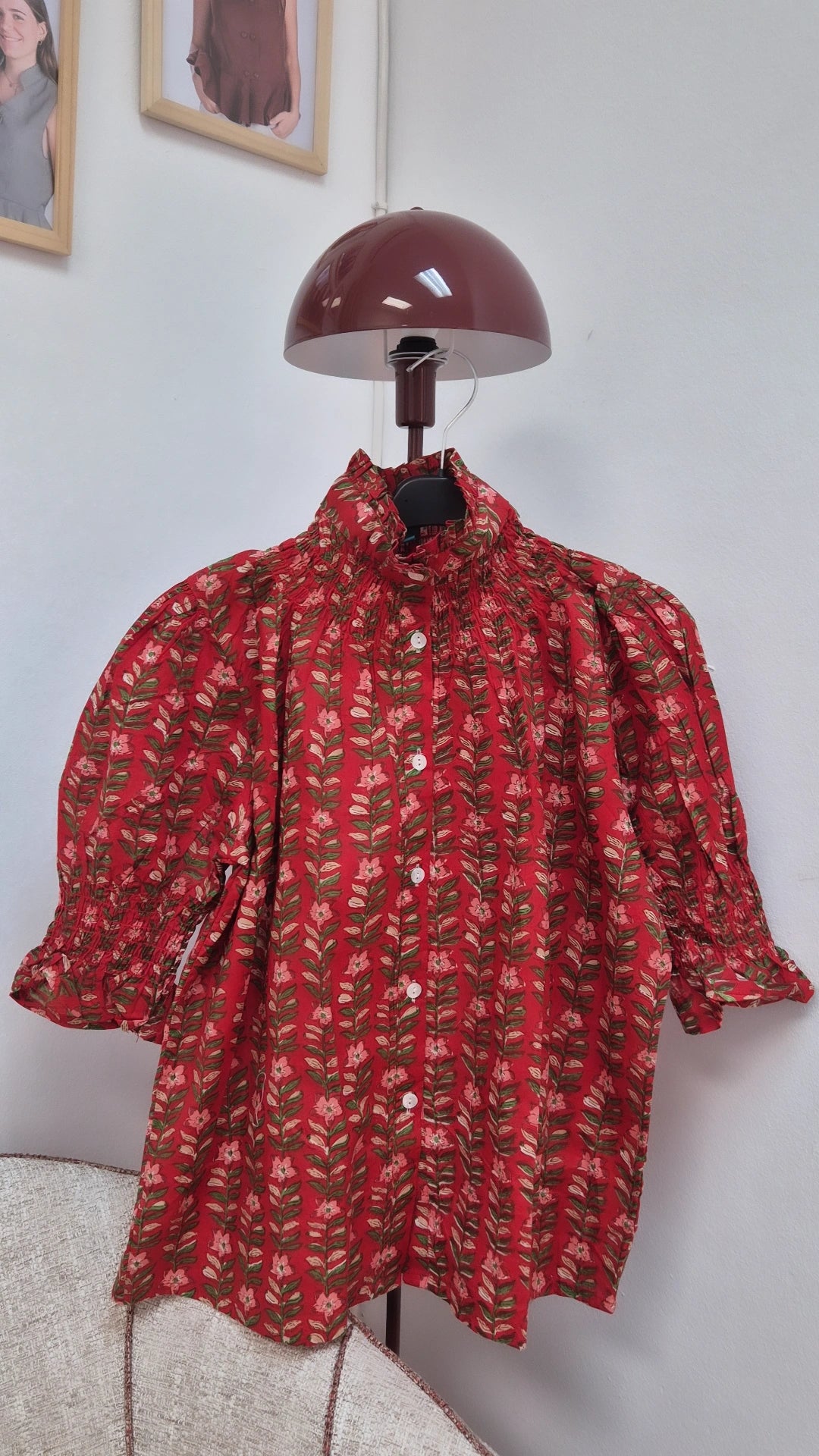 Blusa Florelia manga corta ÑÑ