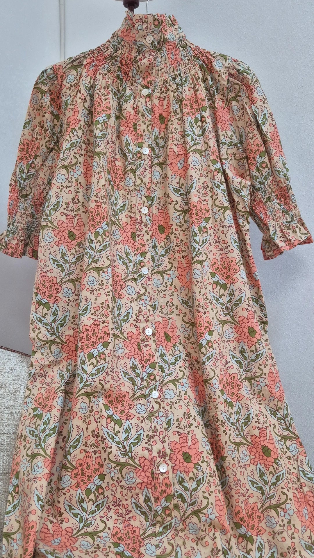 Vestido Florelia manga corta K