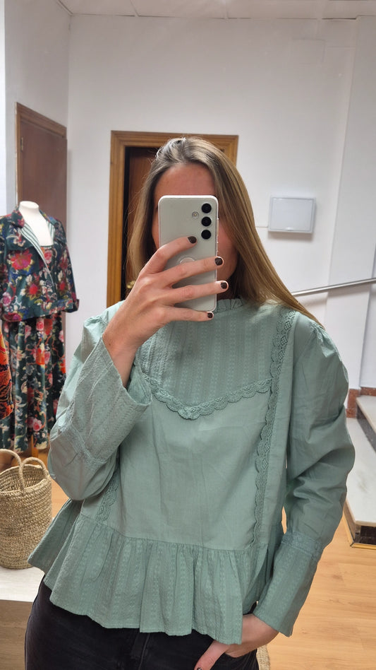 Blusa Martina menta