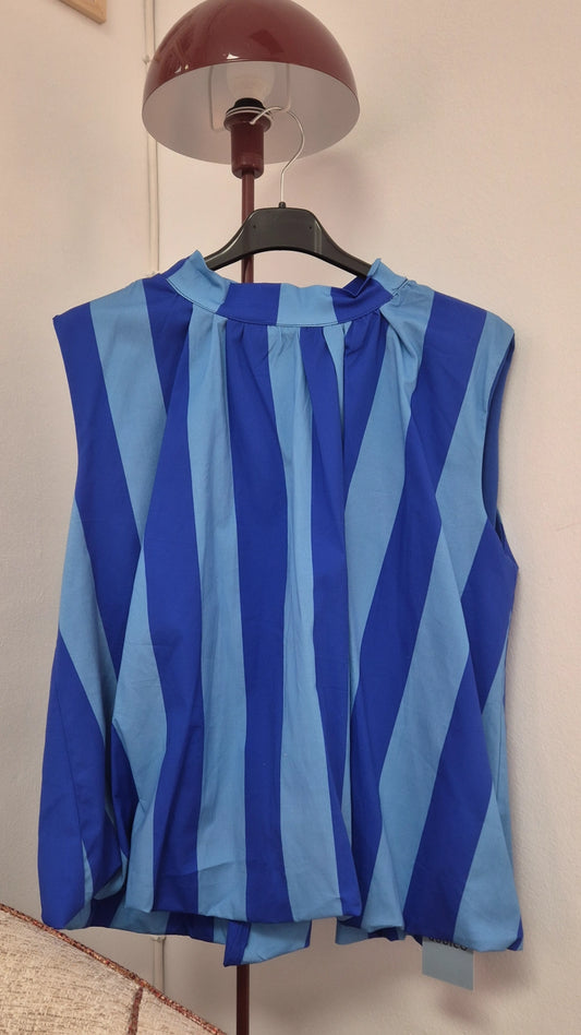 Blusa rayas y lazo F