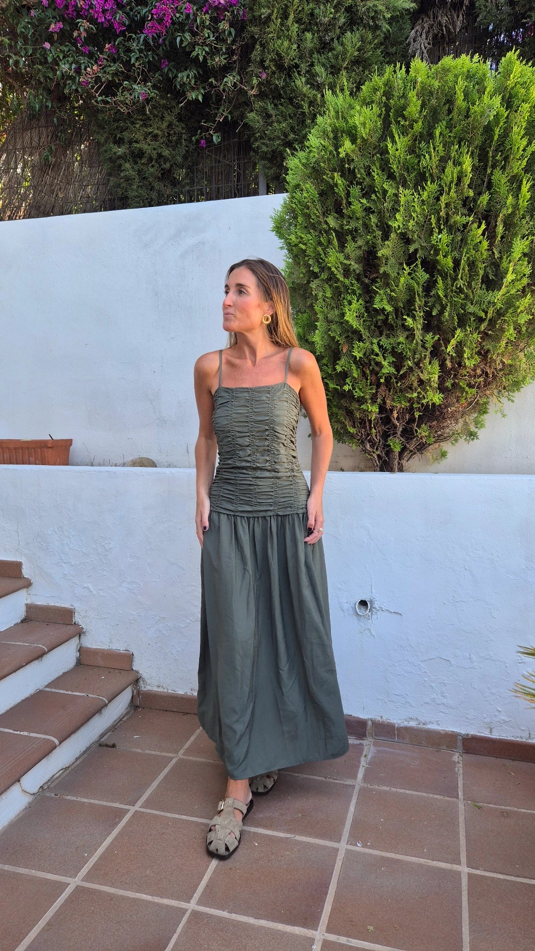 Vestido Carola verde