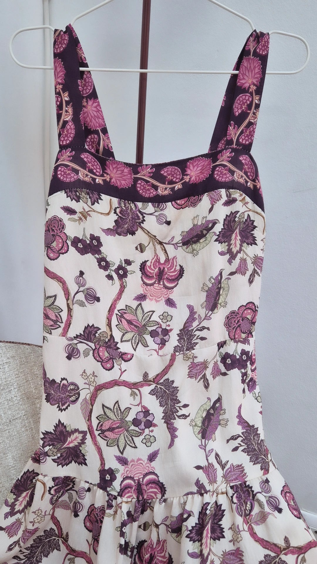 Vestido Paola buganvilla