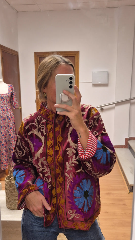 Chaqueta Ankit terciopelo Puka