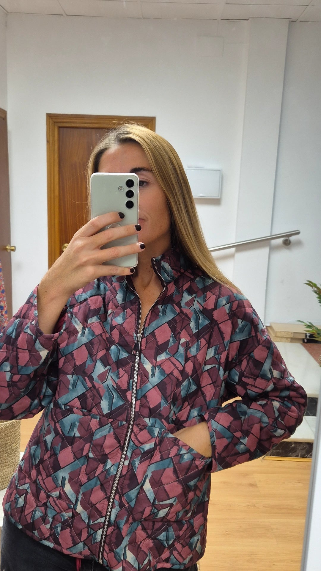 Chaqueta happy cremallera 100% algodón