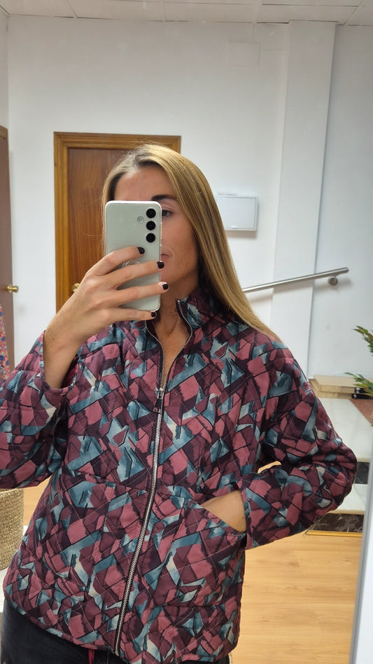 Chaqueta happy cremallera 100% algodón