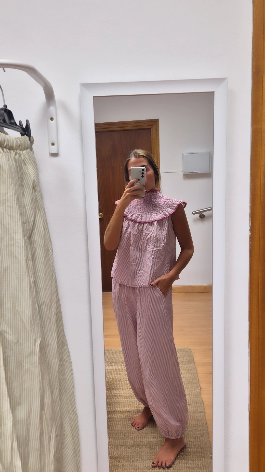 Conjunto Claudia rosa