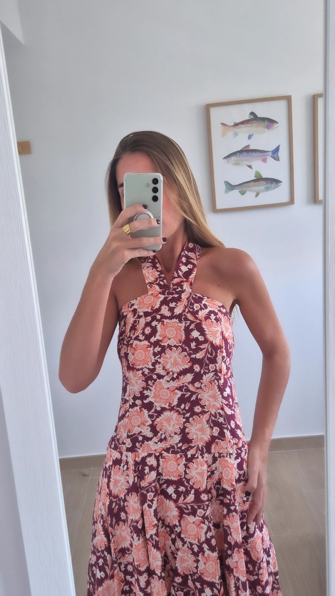 Vestido Carlota floral