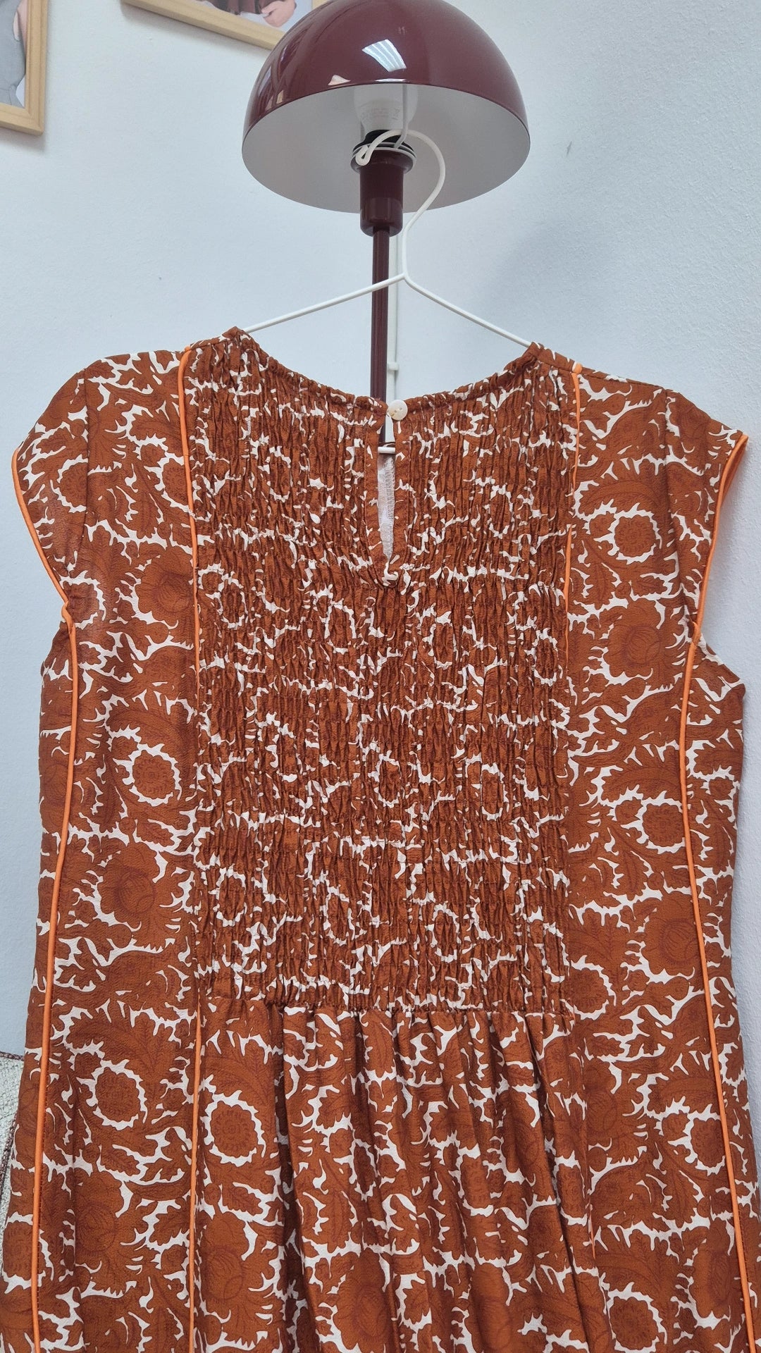 Vestido Carmina teja