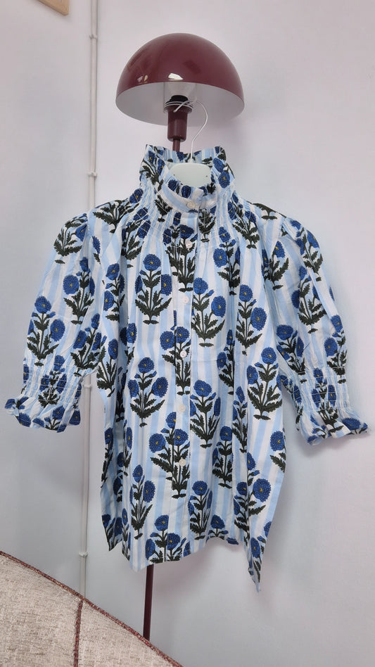 Blusa Florelia manga corta DD