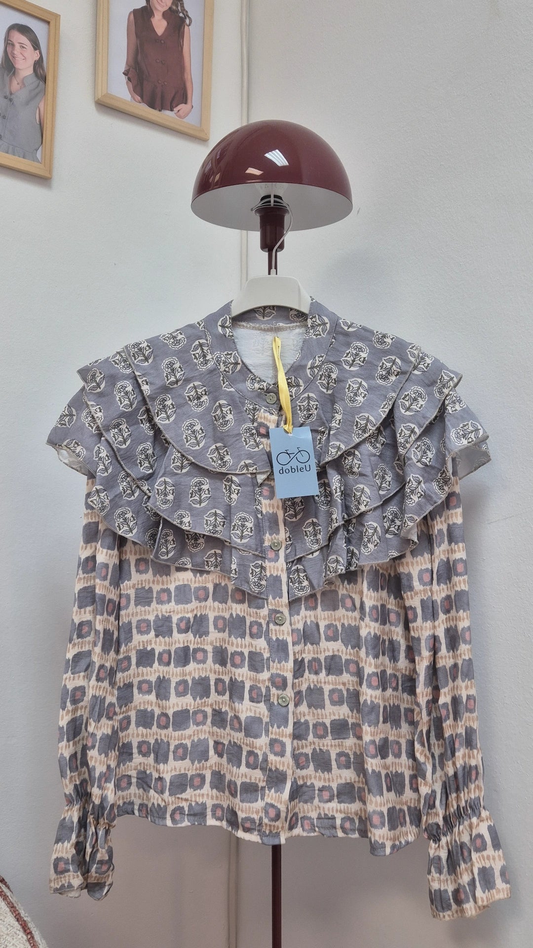 Blusa dos estampados Marea