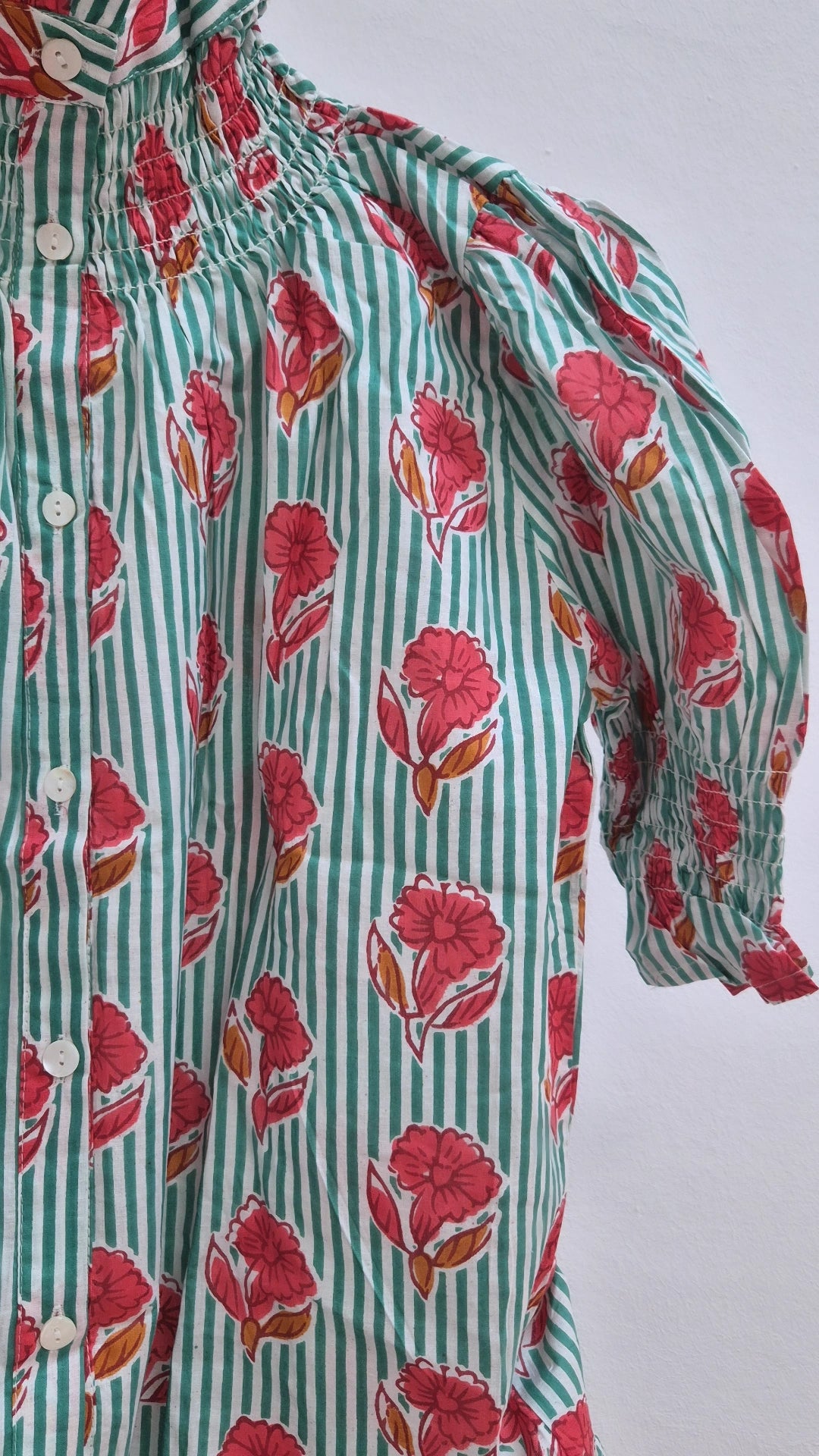 Blusa Florelia manga corta XX