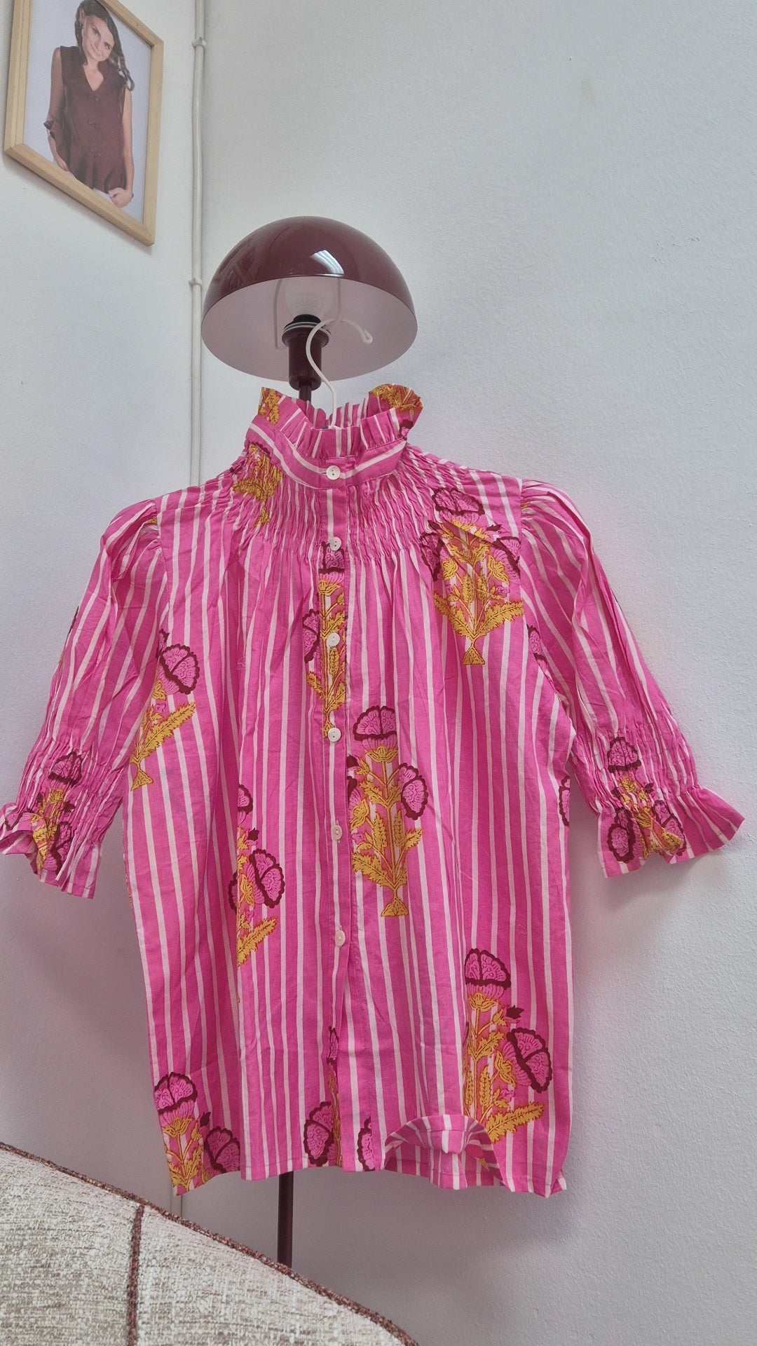 Blusa Florelia manga corta R