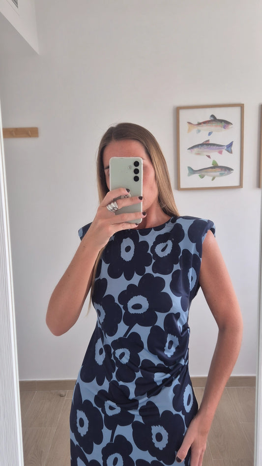 Vestido Olga azul