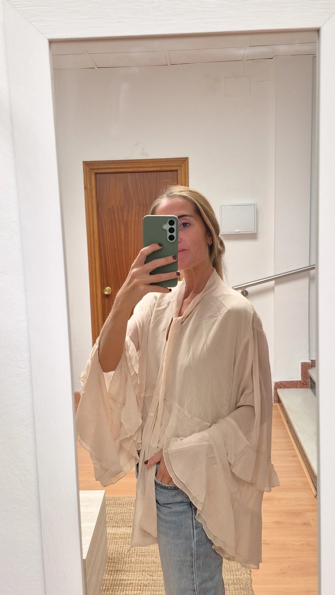 Blusa Anabel crudo