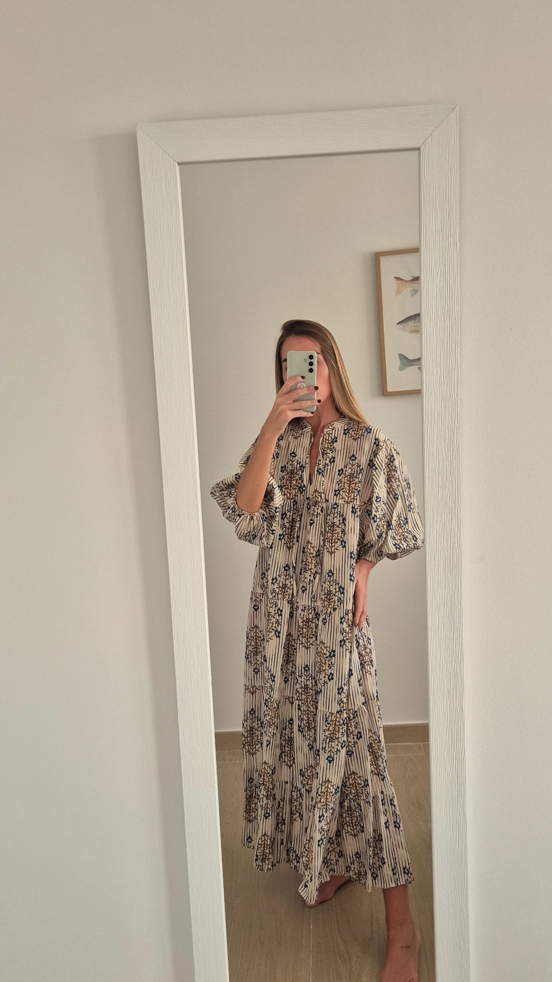 Vestido Rafaela blue
