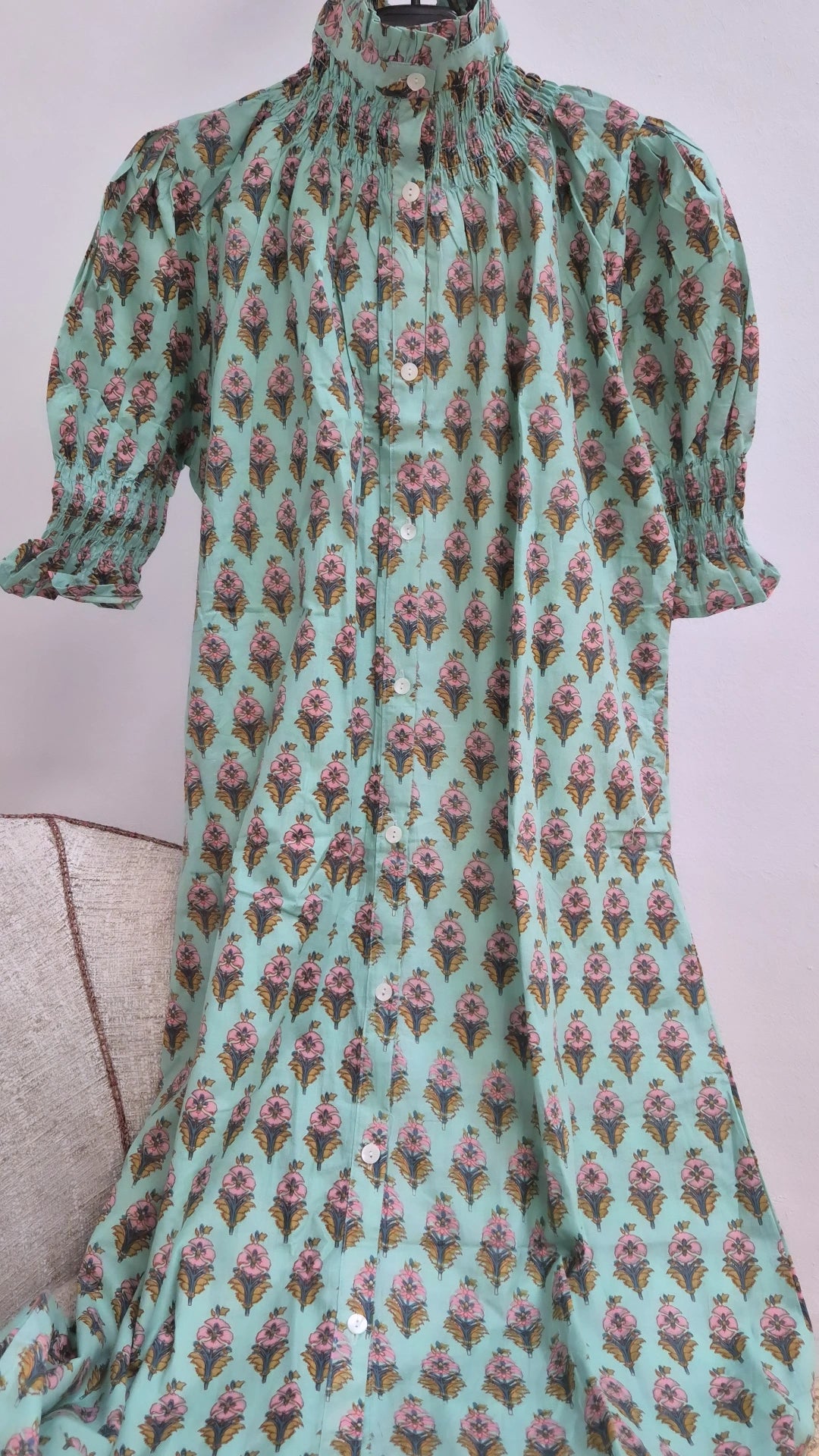 Vestido Florelia manga corta DD